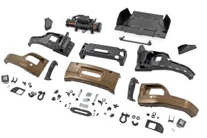 Chevrolet Silverado 1500 Bumper - Front - Rough Country - FXS 12000S - Harvest Bronze - '23-'26